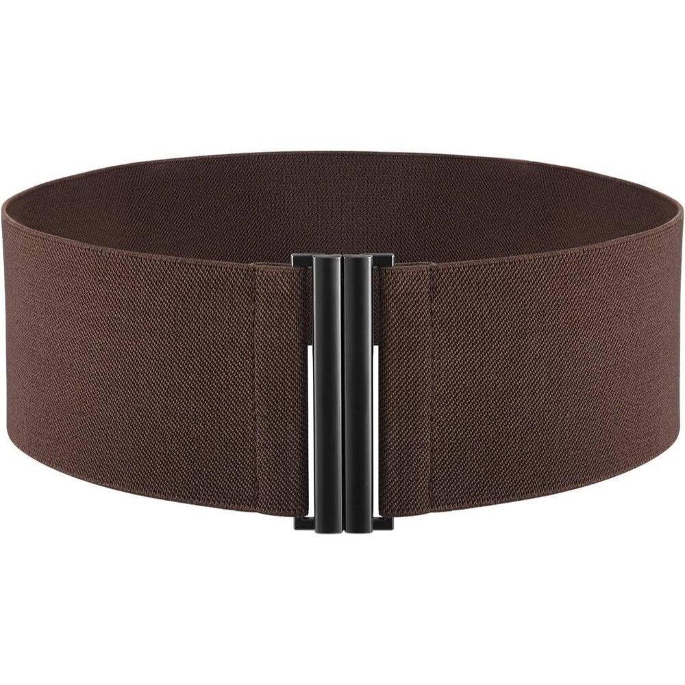Wide Elastic Waist Belt for Women Vintage Stretchy Stylish Cinch Dress Accessory